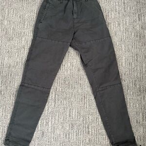 Men’s Charcoal Gray Cargo Pants